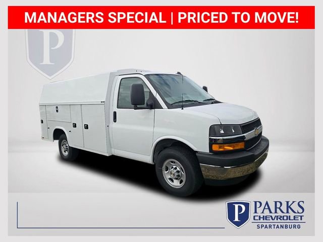 New 2025 Chevrolet Express 3500 w/ Power Convenience Package RWD image 1