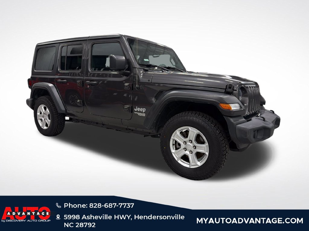 Used 2019 Jeep Wrangler Unlimited Sport S AWD/4WD image 3