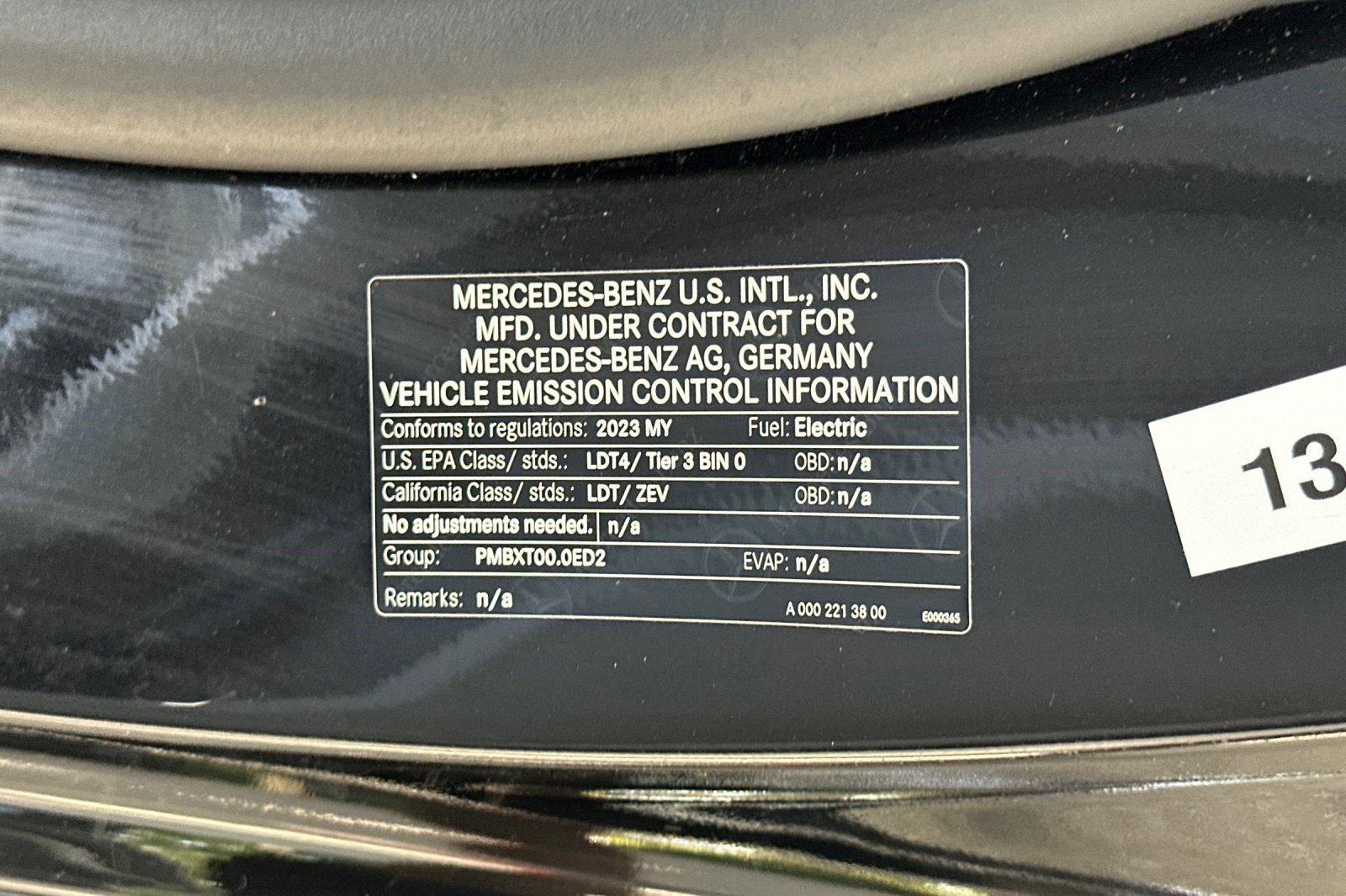 Certified 2023 Mercedes-Benz EQS 580 4MATIC SUV image 22