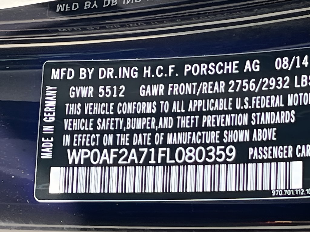 Used 2015 Porsche Panamera GTS AWD/4WD image 34