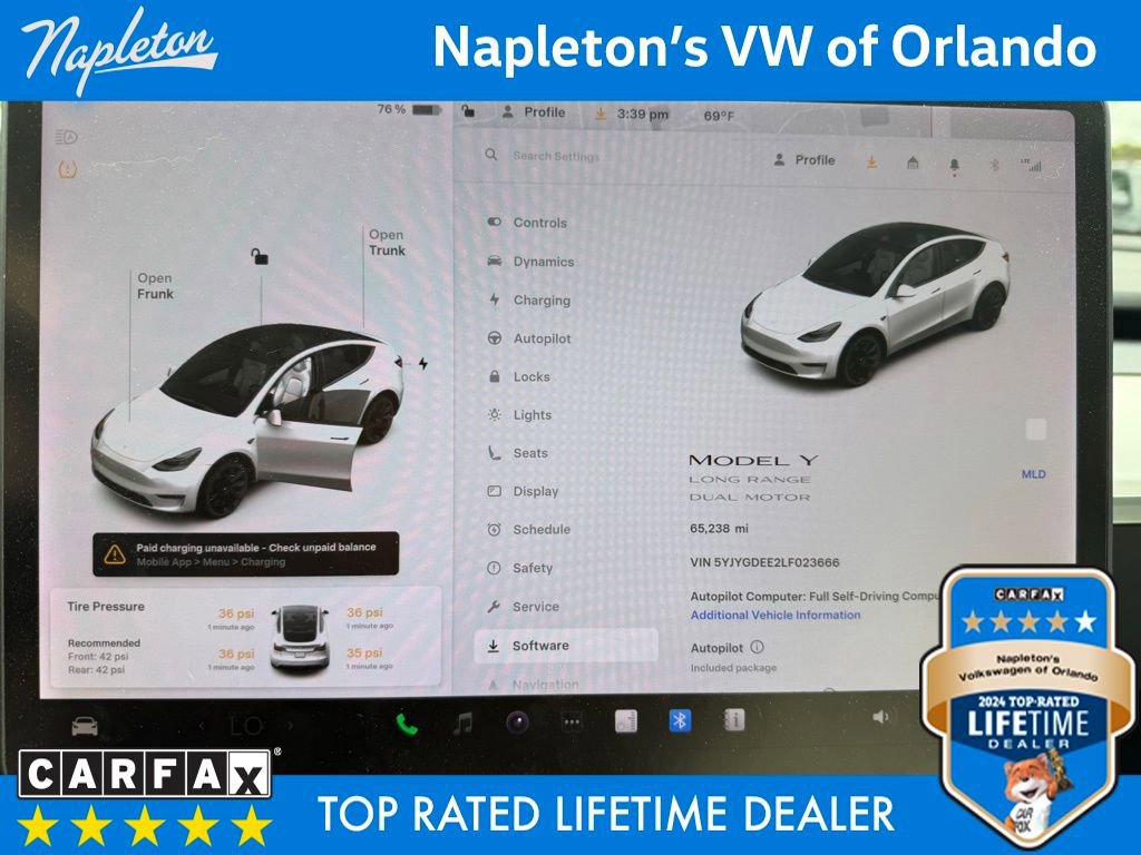 Used 2020 Tesla Model Y Long Range image 28