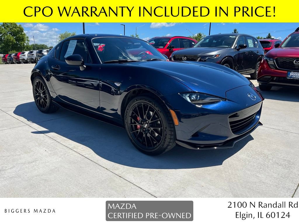 Certified 2025 MAZDA MX-5 Miata RF Club w/ Interior Package RWD image 1