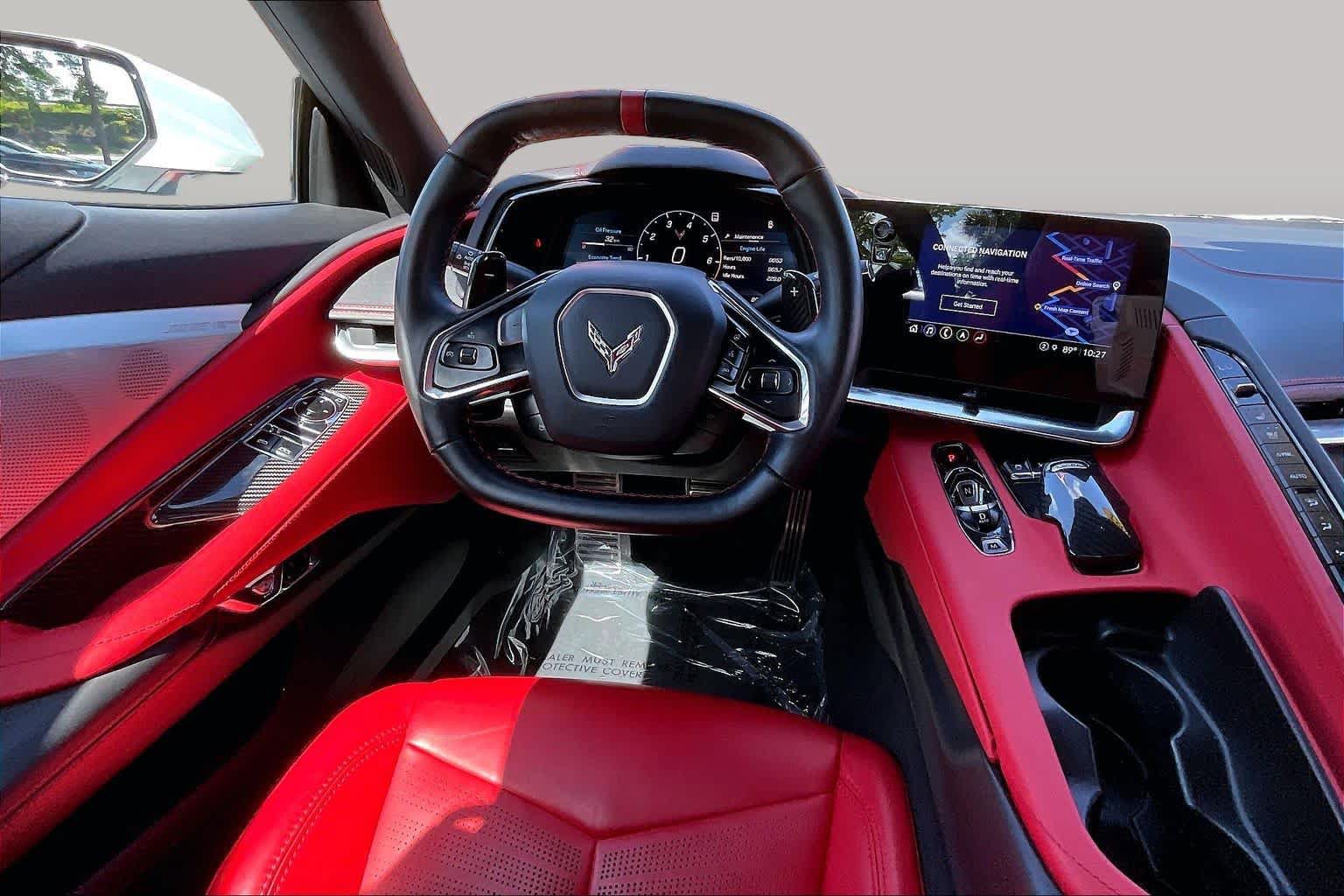 Certified 2021 Chevrolet Corvette Stingray Preferred Cpe w/ Engine Appearance Package RWD image 6