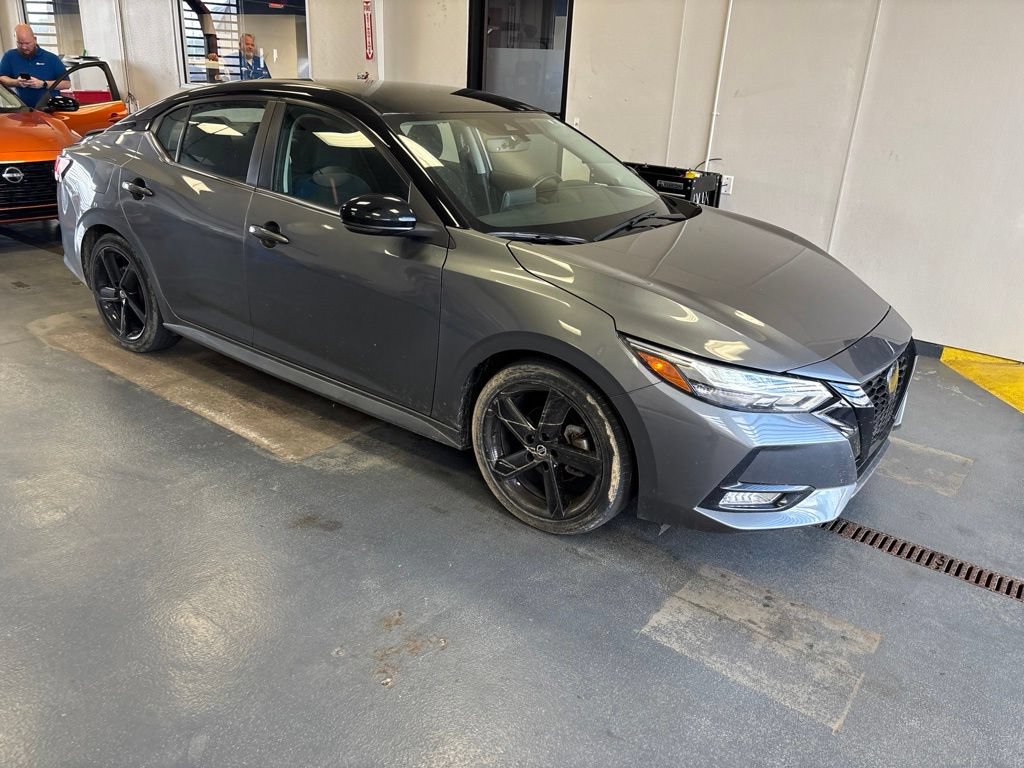 Used 2023 Nissan Sentra SR w/ Midnight Edition Package FWD image 1