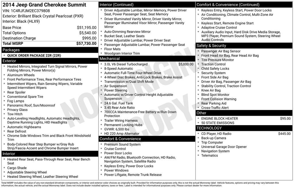 Used 2014 Jeep Grand Cherokee Summit image 15