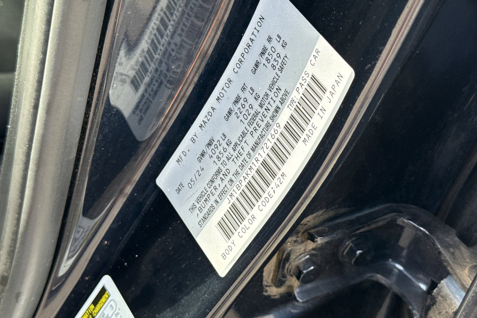 Certified 2024 MAZDA MAZDA3 s FWD image 29
