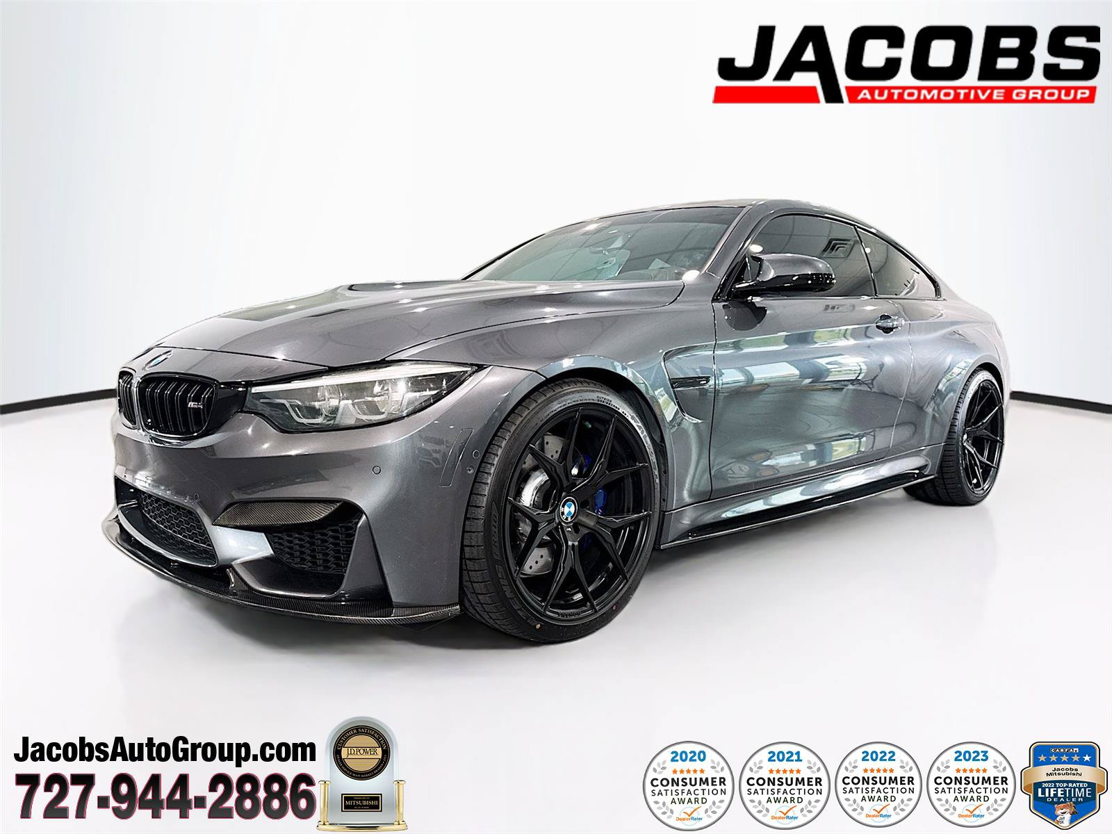 Used 2019 BMW M4 Coupe w/ Competition Package RWD image 1