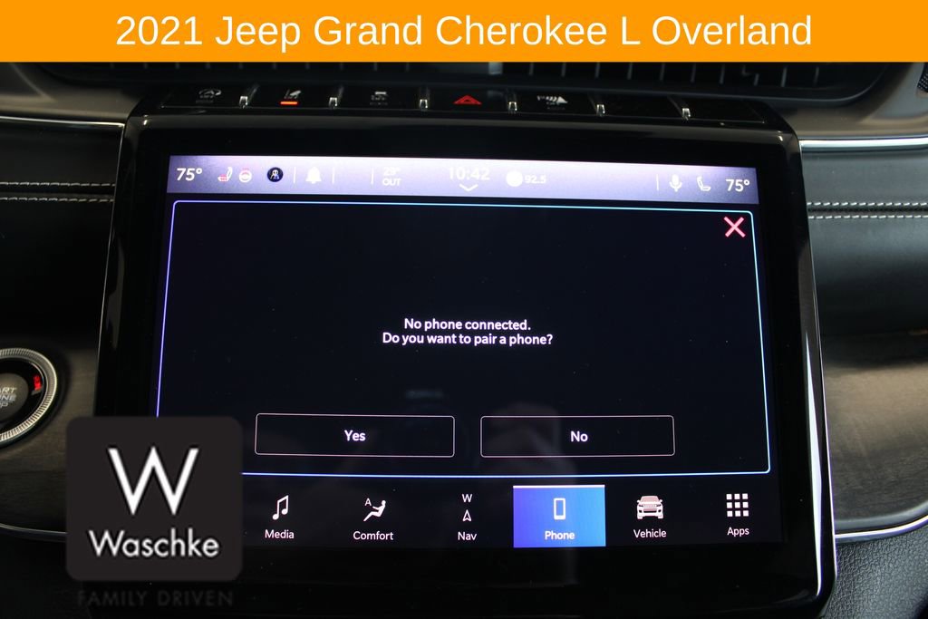 Used 2021 Jeep Grand Cherokee L Overland AWD/4WD image 58