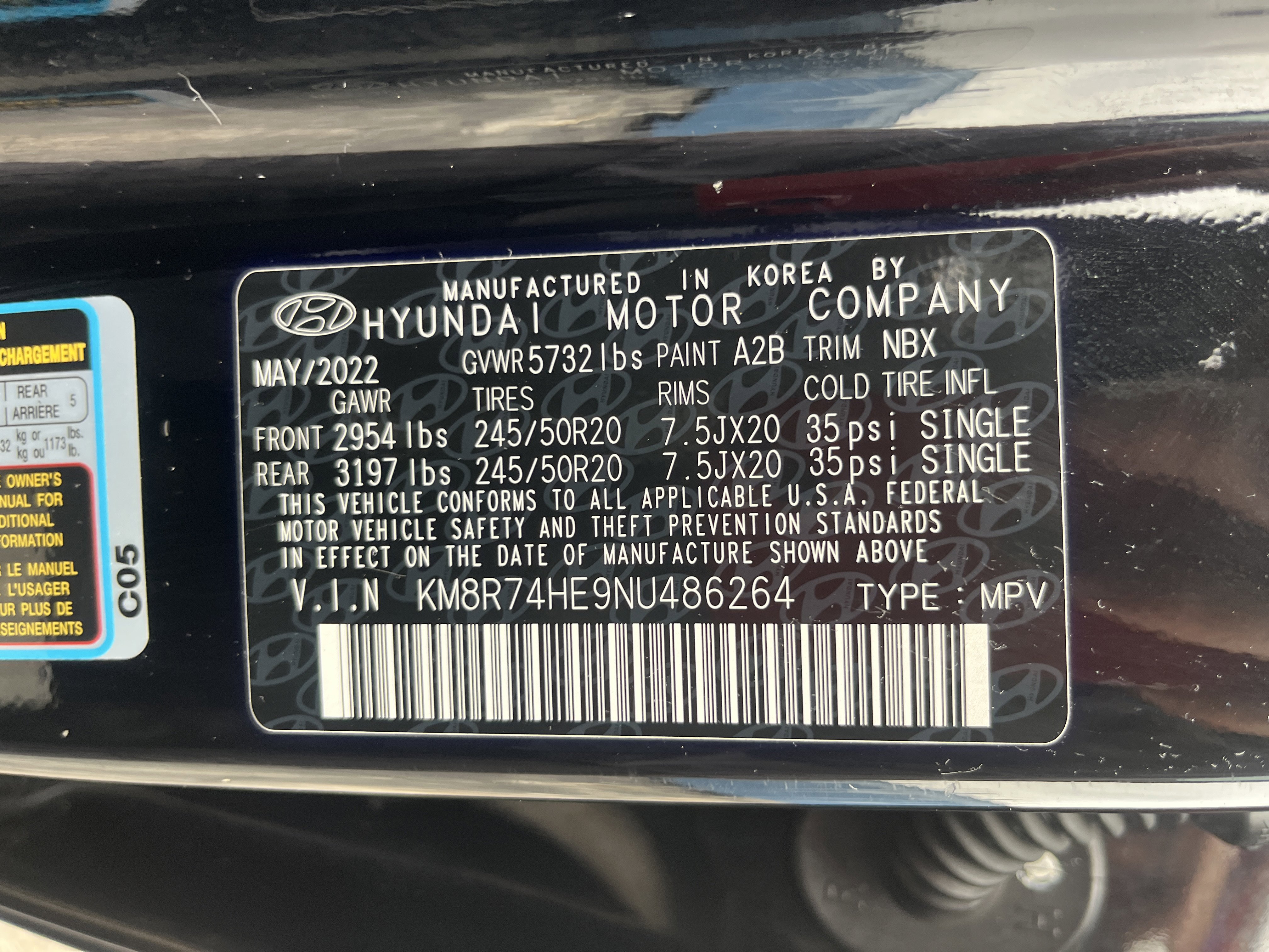 Used 2022 Hyundai Palisade Calligraphy w/ Cargo Package FWD image 10