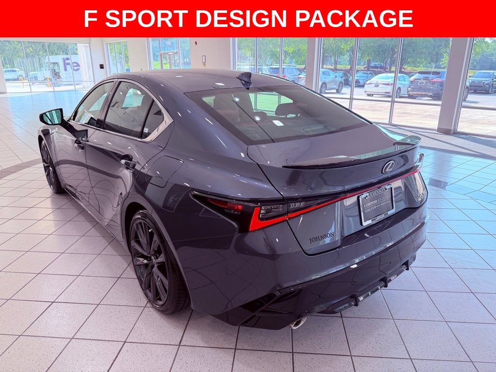 Certified 2025 Lexus IS 350 F Sport w/ Accessory Package RWD image 5