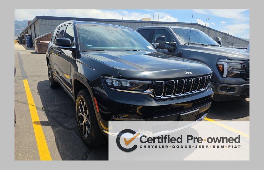 Certified 2024 Jeep Grand Cherokee L Limited w/ Luxury Tech Group II AWD/4WD image 1