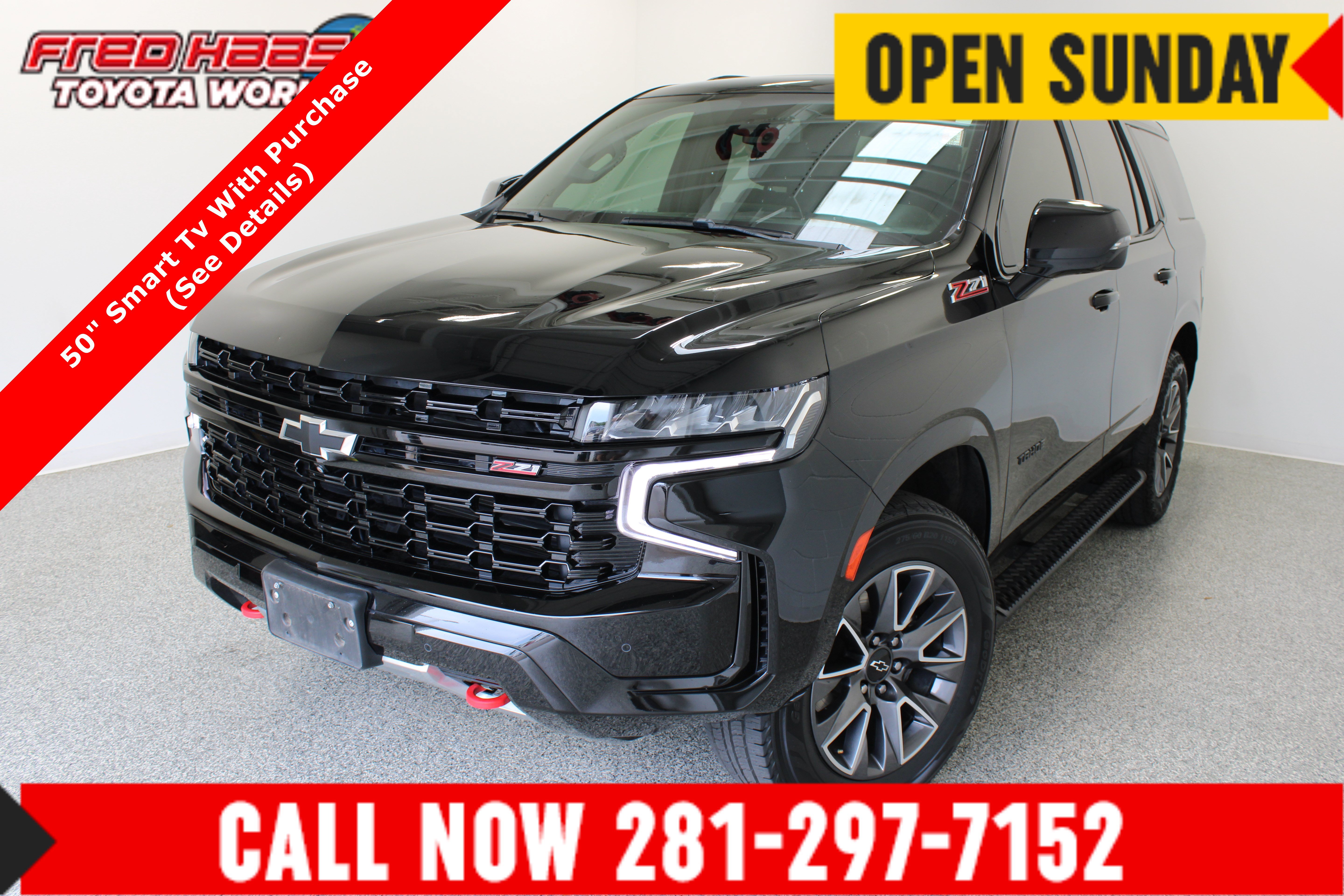 Used 2023 Chevrolet Tahoe Z71 w/ Z71 Off-Road Package AWD/4WD image 1