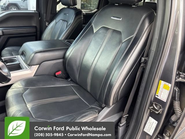 Used 2017 Ford F450 Platinum w/ Platinum Ultimate Package AWD/4WD image 25