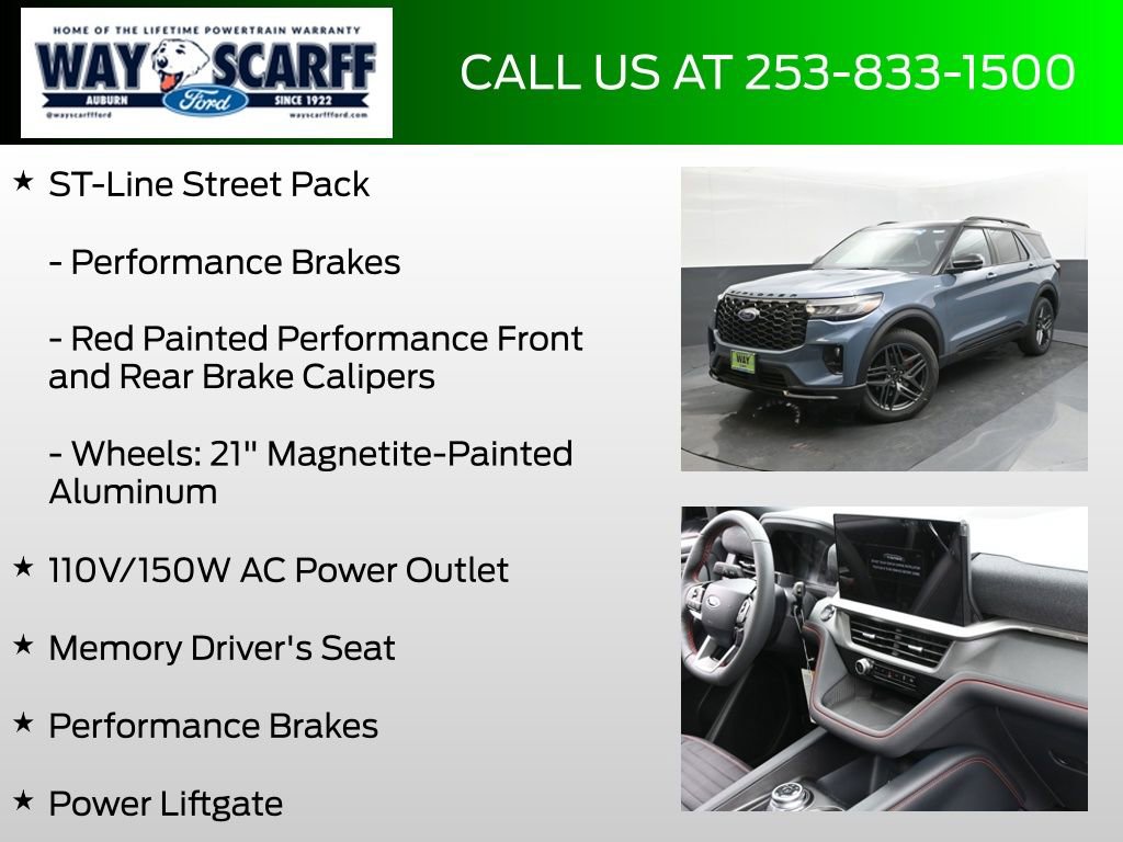 New 2026 Ford Explorer ST-Line w/ ST-Line Street Pack image 18