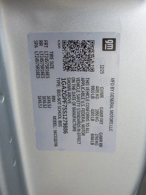 New 2025 Chevrolet Express 3500 LT w/ LT Preferred Equipment Group image 21