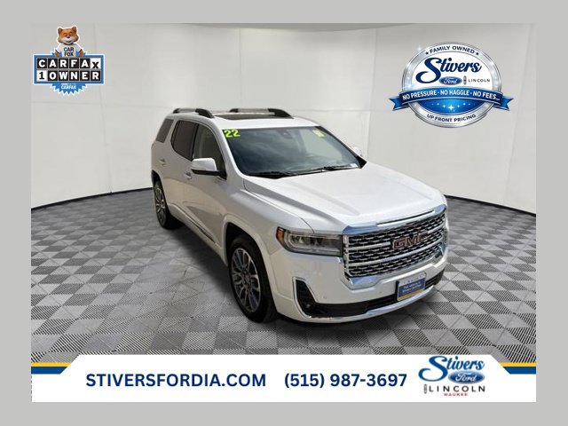 Used 2022 GMC Acadia Denali w/ Denali Technology Package