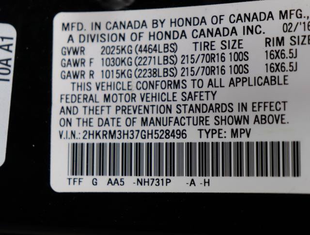 Used 2016 Honda CR-V LX image 45