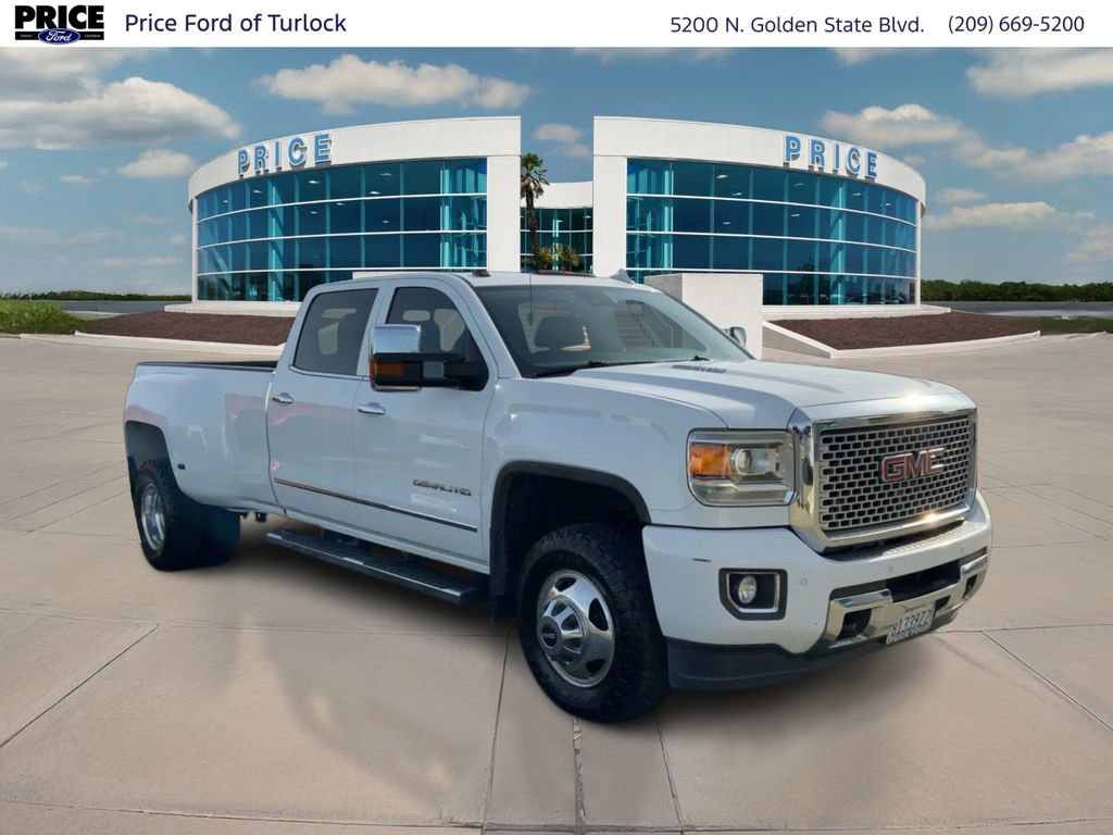 Used 2015 GMC Sierra 3500 Denali w/ Duramax Plus Package AWD/4WD image 3