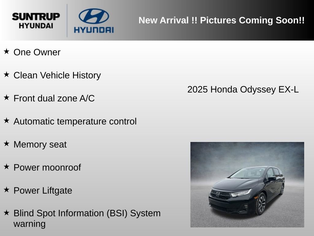 Used 2025 Honda Odyssey EX-L image 5