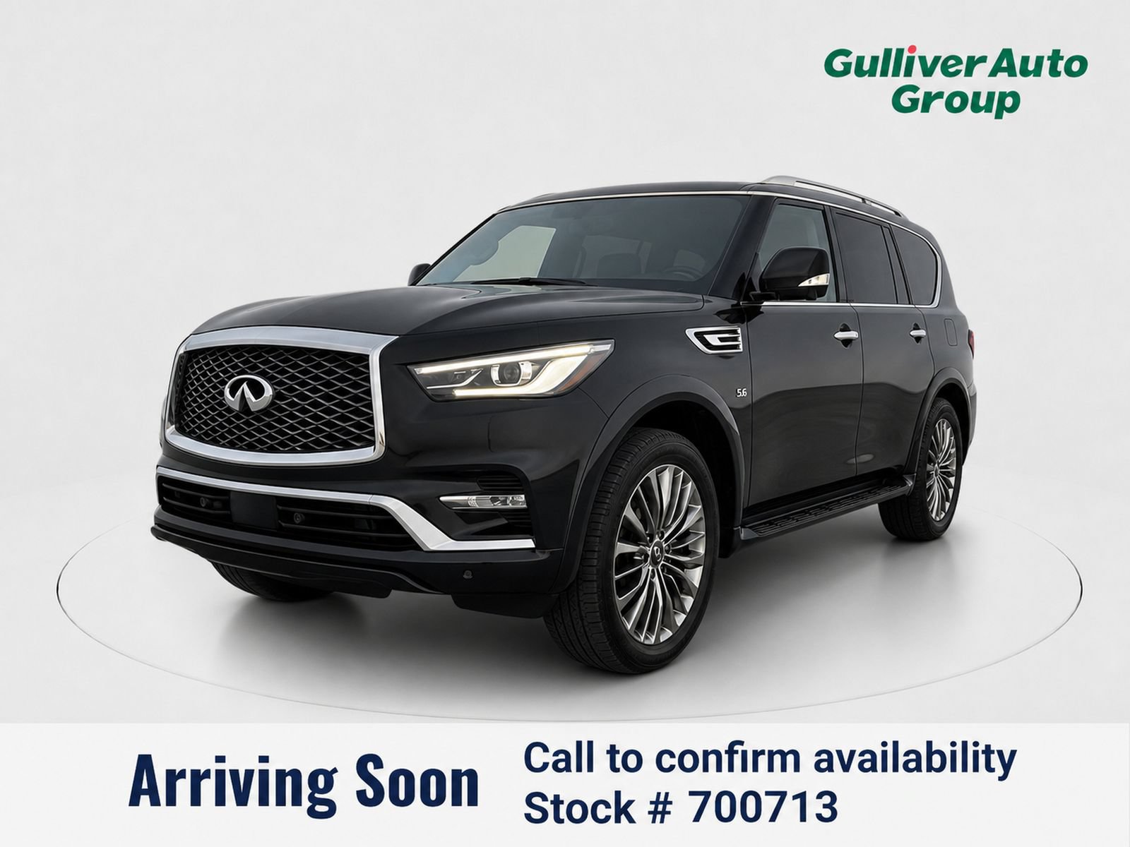 Used 2020 INFINITI QX80 Luxe w/ 22" Wheel Package RWD image 1