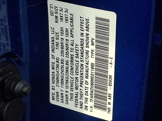Certified 2021 Honda CR-V EX-L image 27