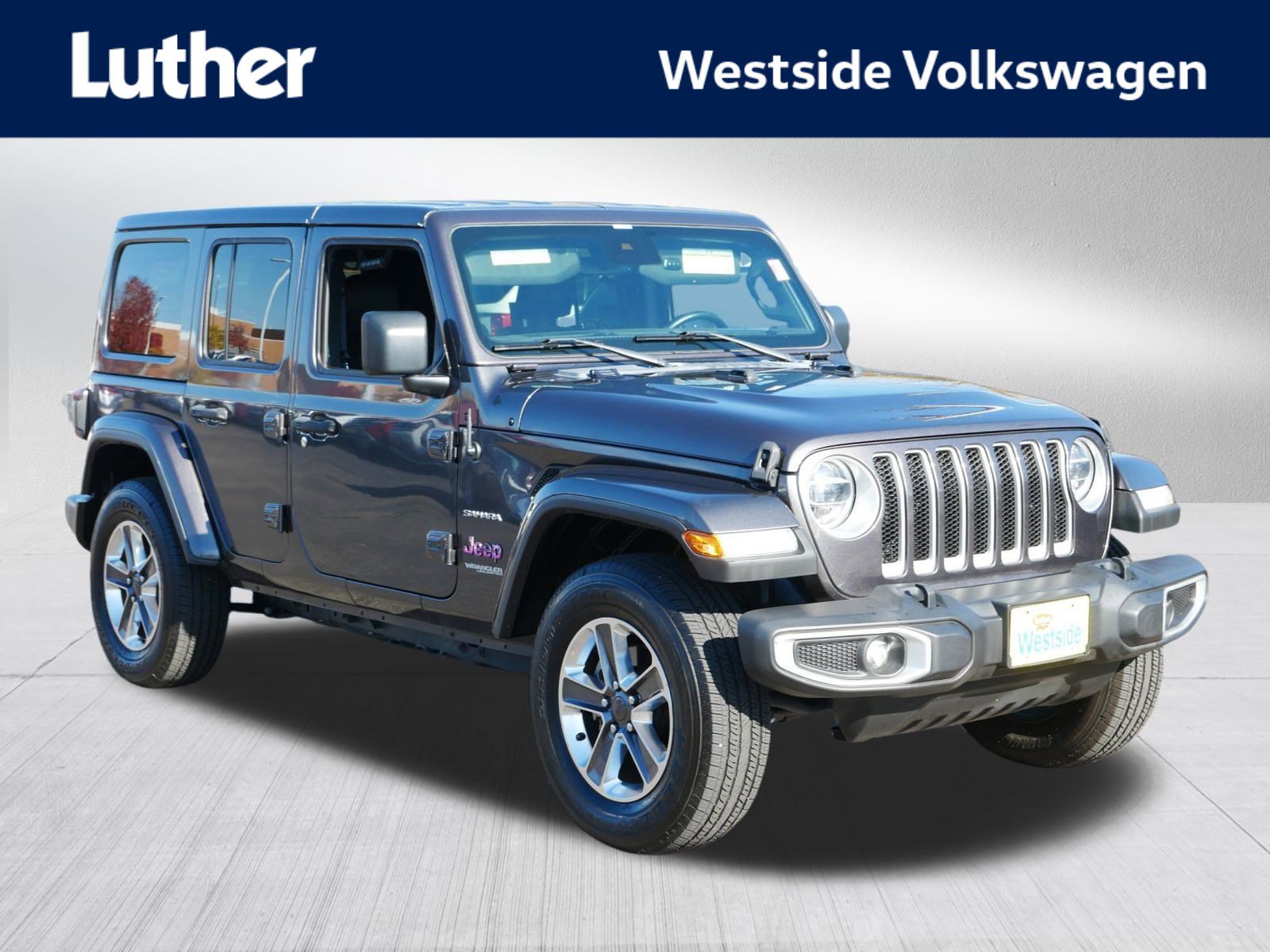 Used 2021 Jeep Wrangler Unlimited Sahara image 1