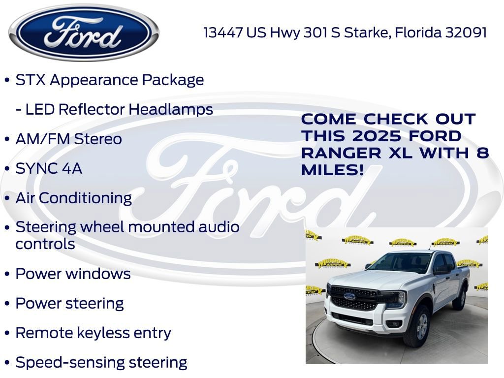 New 2025 Ford Ranger XL image 15