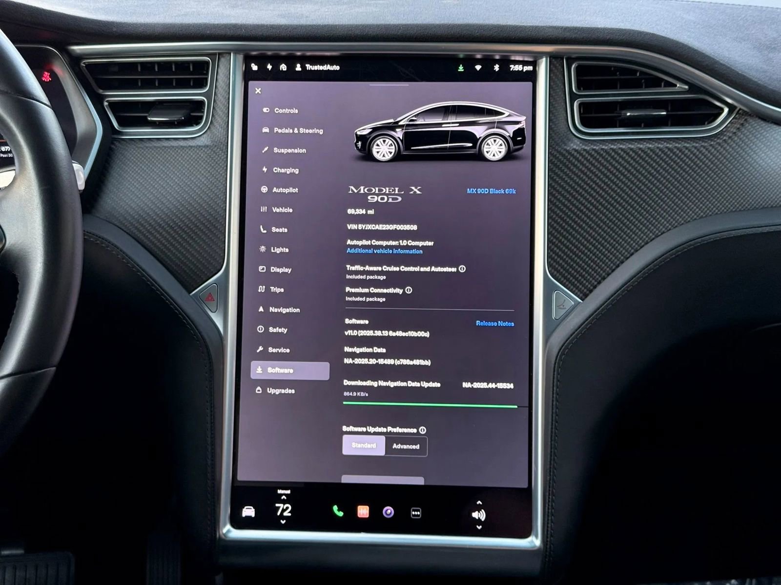 Used 2016 Tesla Model X 90D AWD/4WD image 15