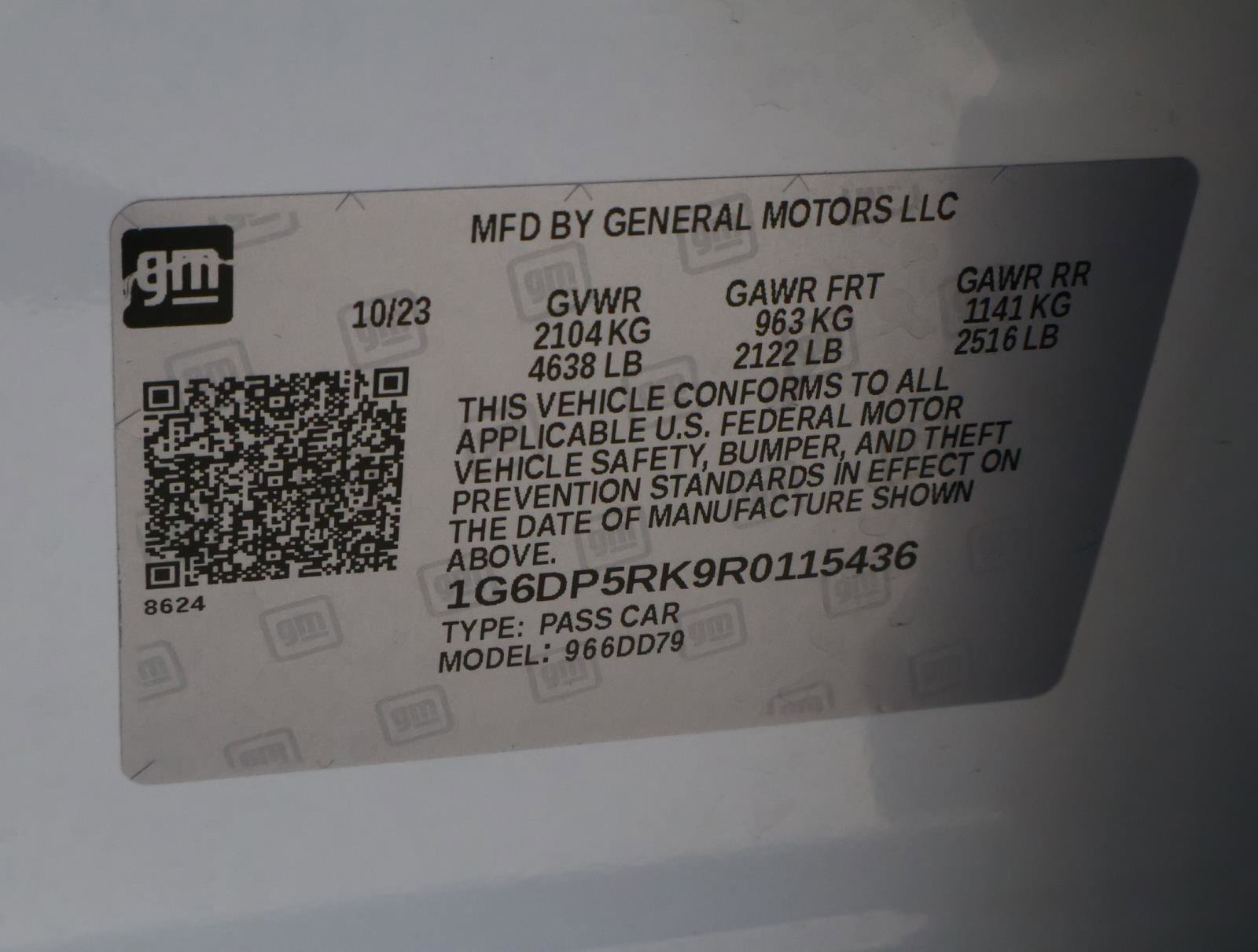 Used 2024 Cadillac CT5 Sport w/ Cold Weather Package RWD image 26