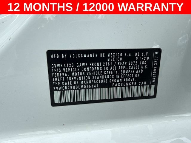 Used 2020 Volkswagen Jetta SE w/ SE Cold Weather Package FWD image 29