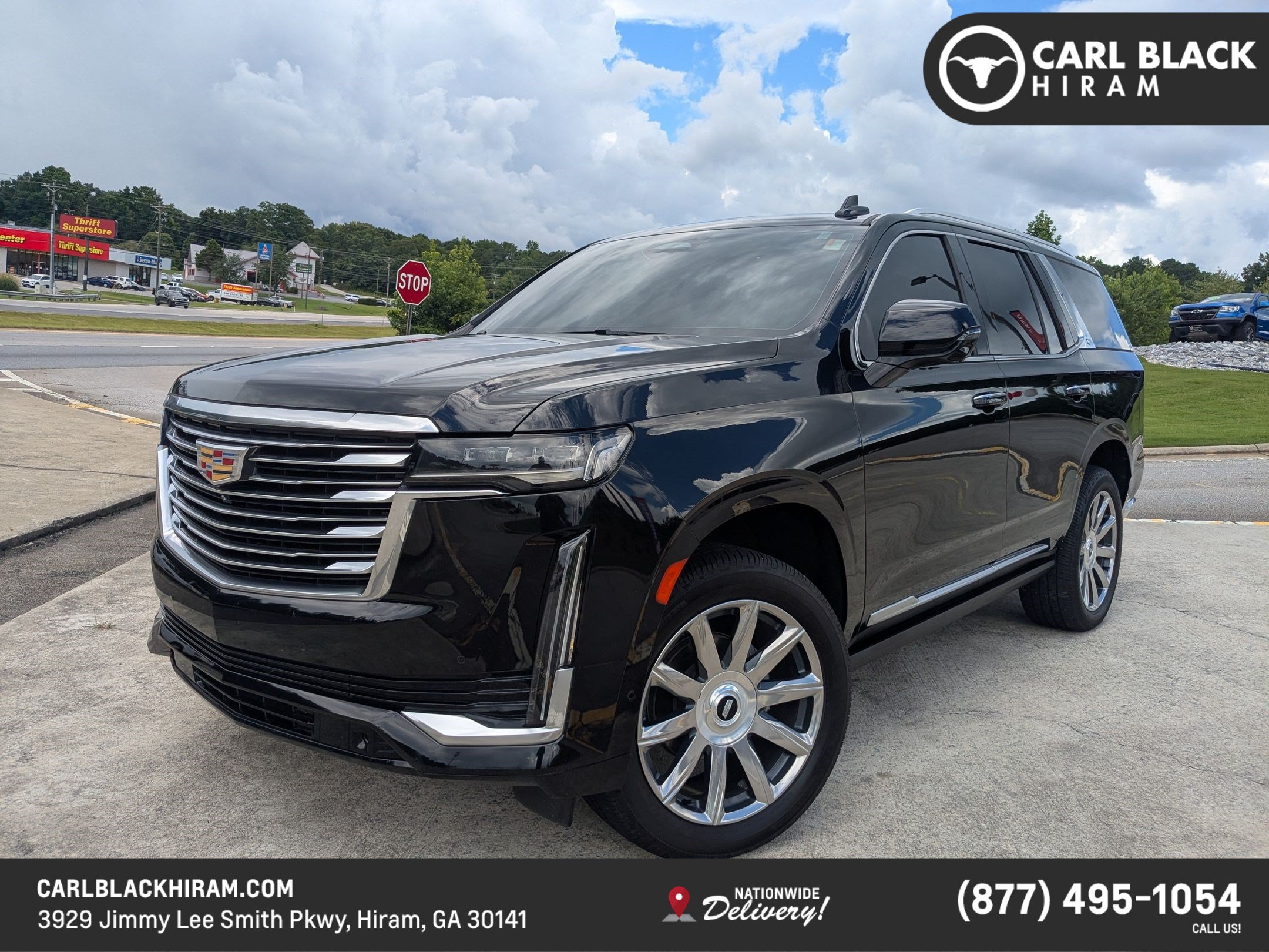 Used 2022 Cadillac Escalade Premium Luxury Platinum w/ Heavy-Duty Trailer Package AWD/4WD image 1