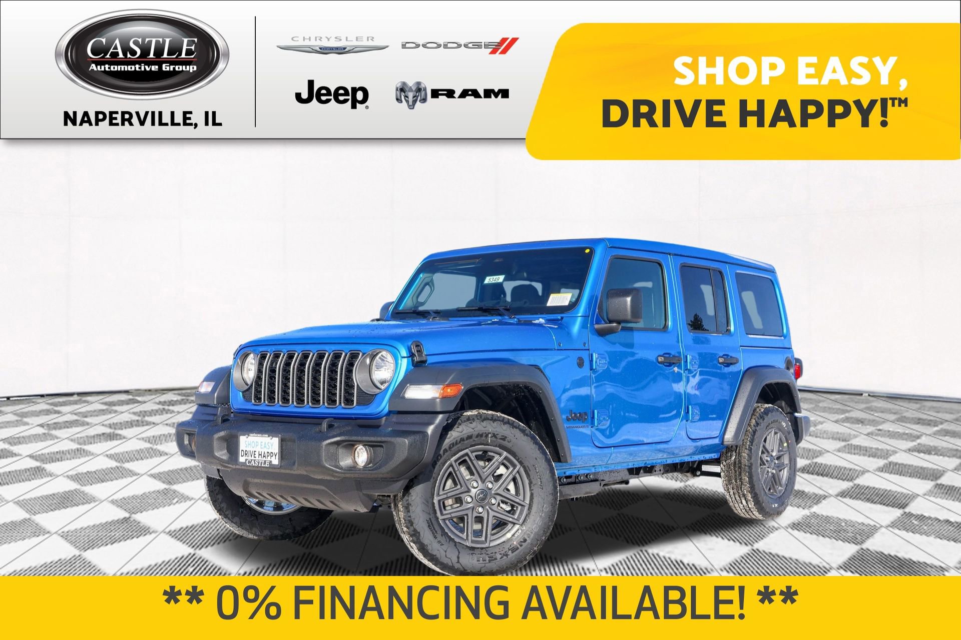New 2026 Jeep Wrangler Sport S image 1