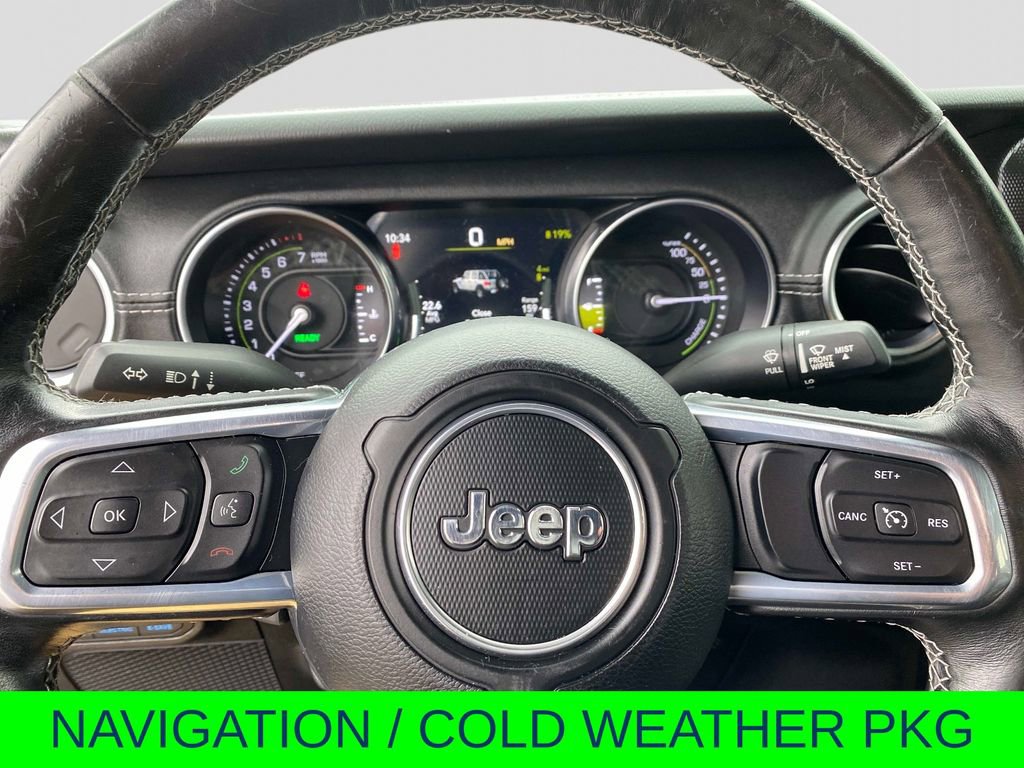 Used 2021 Jeep Wrangler Unlimited Sahara 4xe w/ Cold Weather Group image 21