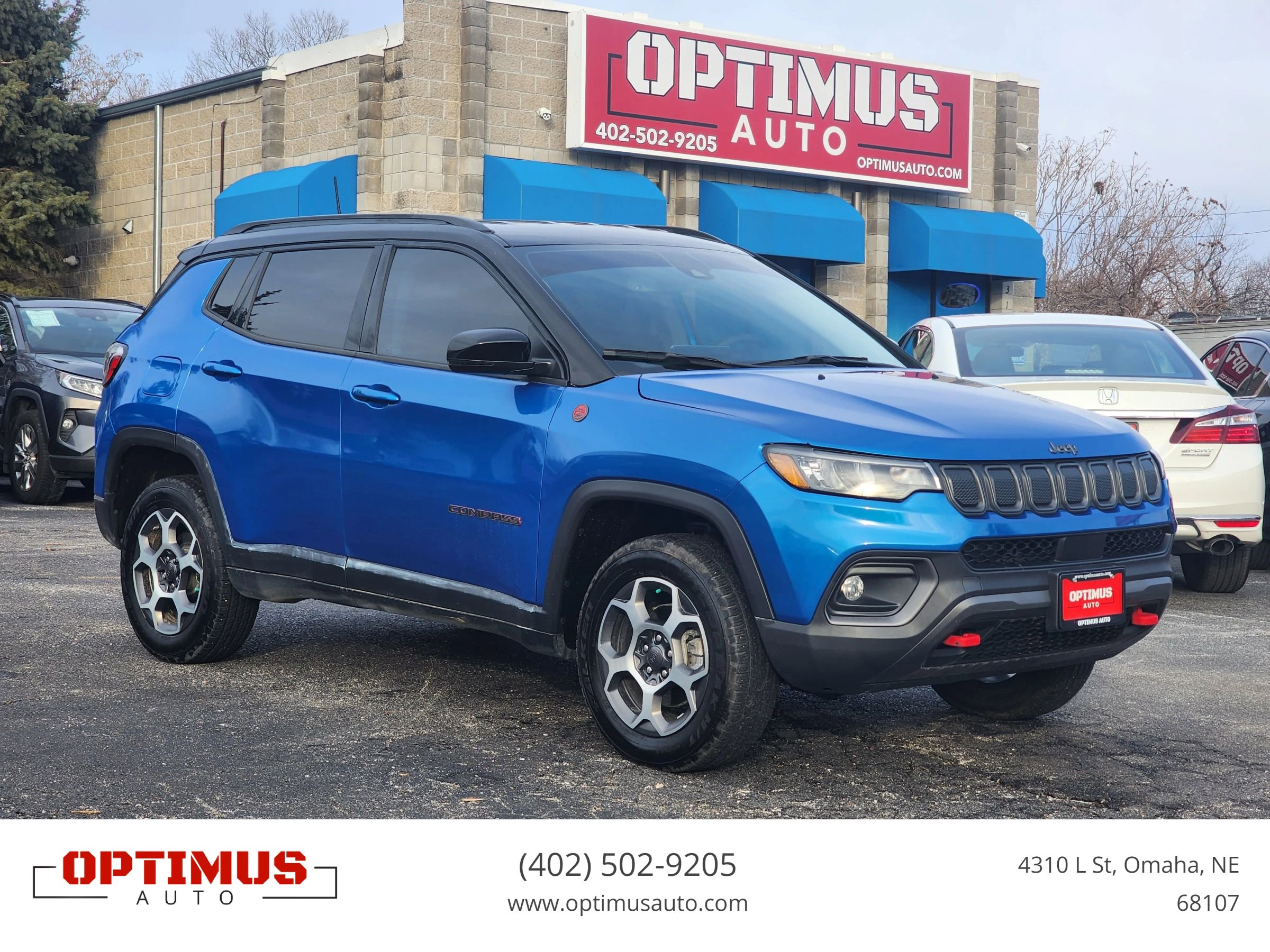 Used 2022 Jeep Compass Trailhawk w/ Trailer Tow Group AWD/4WD image 1
