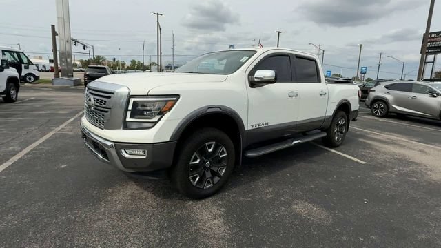 Used 2021 Nissan Titan Platinum Reserve w/ Moonroof Package AWD/4WD image 4