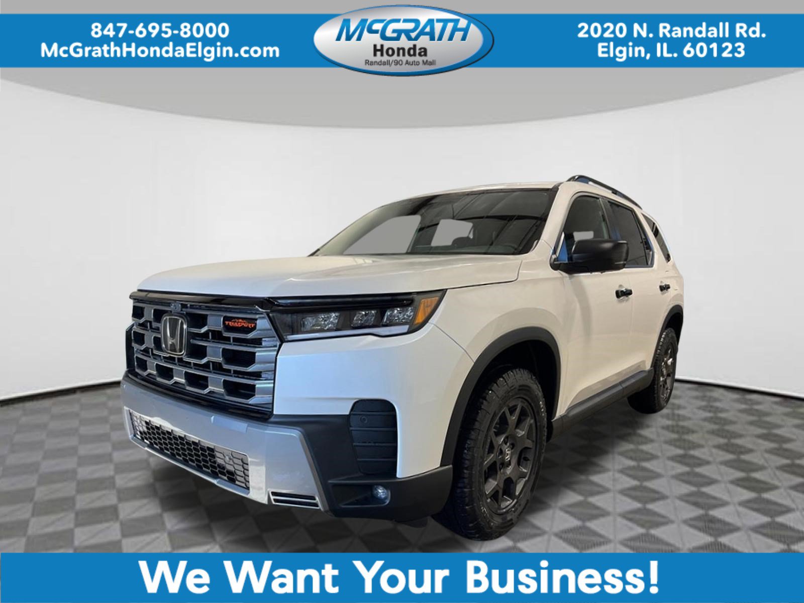 New 2026 Honda Pilot TrailSport