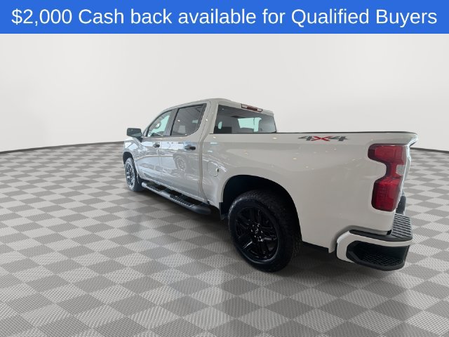 New 2026 Chevrolet Silverado 1500 Custom w/ Turbomax Blackout Package AWD/4WD image 6