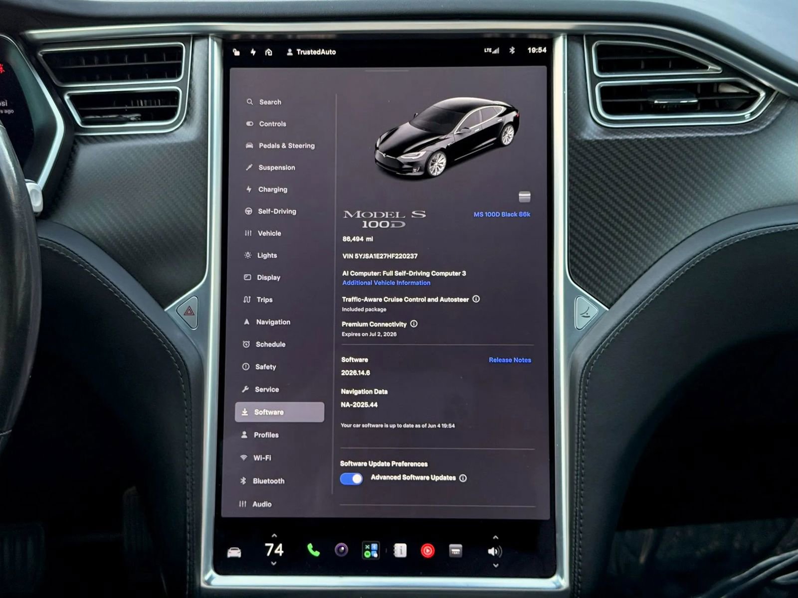 Used 2017 Tesla Model S 100D AWD/4WD image 15