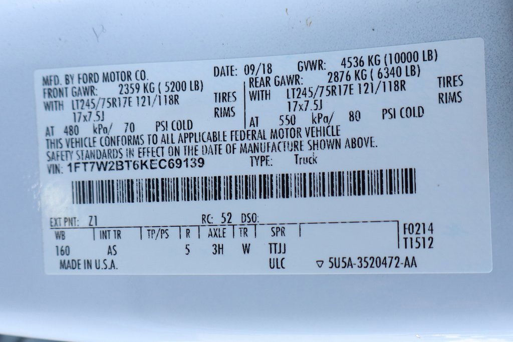 Used 2019 Ford F250 XL w/ Power Equipment Group image 54