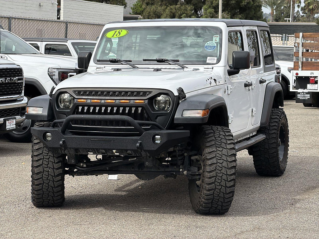 Used 2018 Jeep Wrangler Unlimited Sport S AWD/4WD image 3