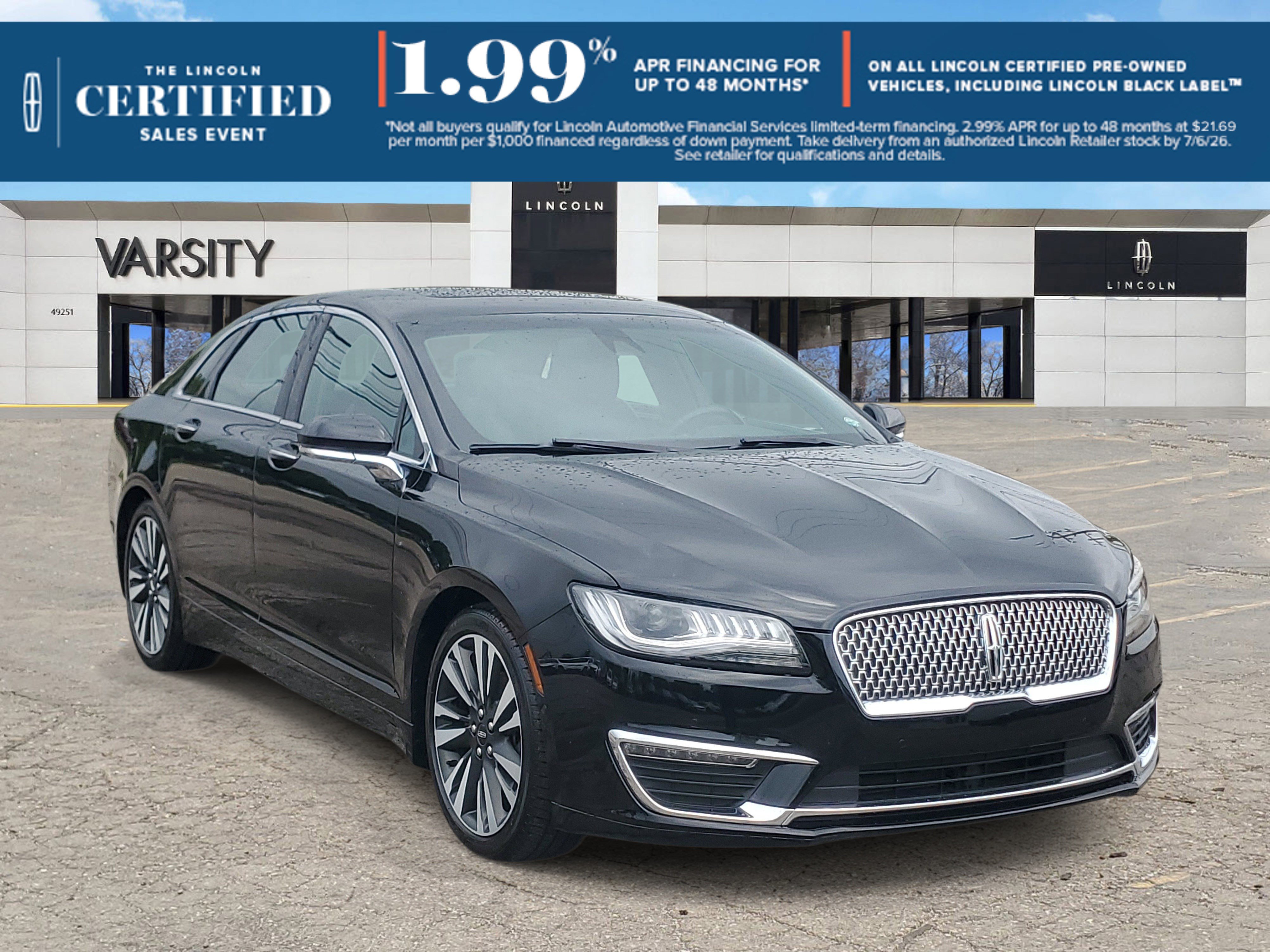 Certified 2020 Lincoln MKZ Reserve w/ Elements Package FWD image 1