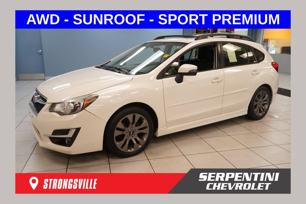 Used 2016 Subaru Impreza 2.0i Sport Premium w/ Popular Package #1 AWD/4WD image 1