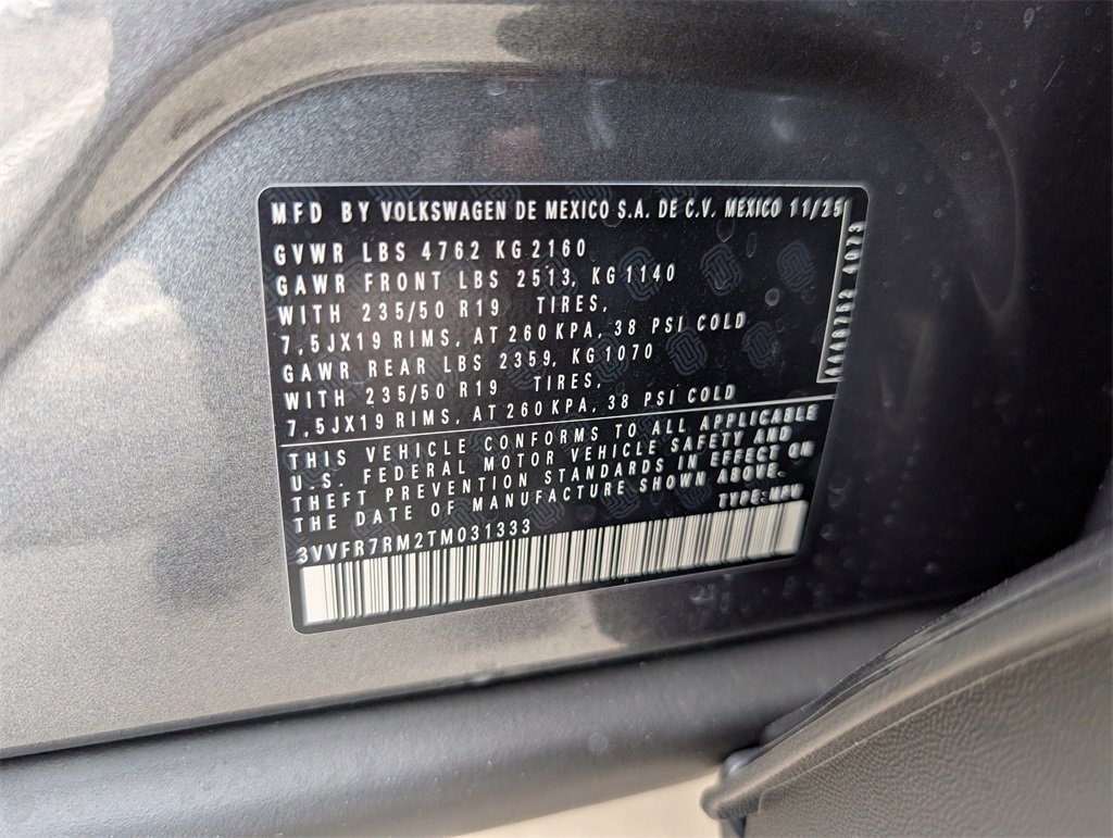 New 2026 Volkswagen Tiguan SE image 31