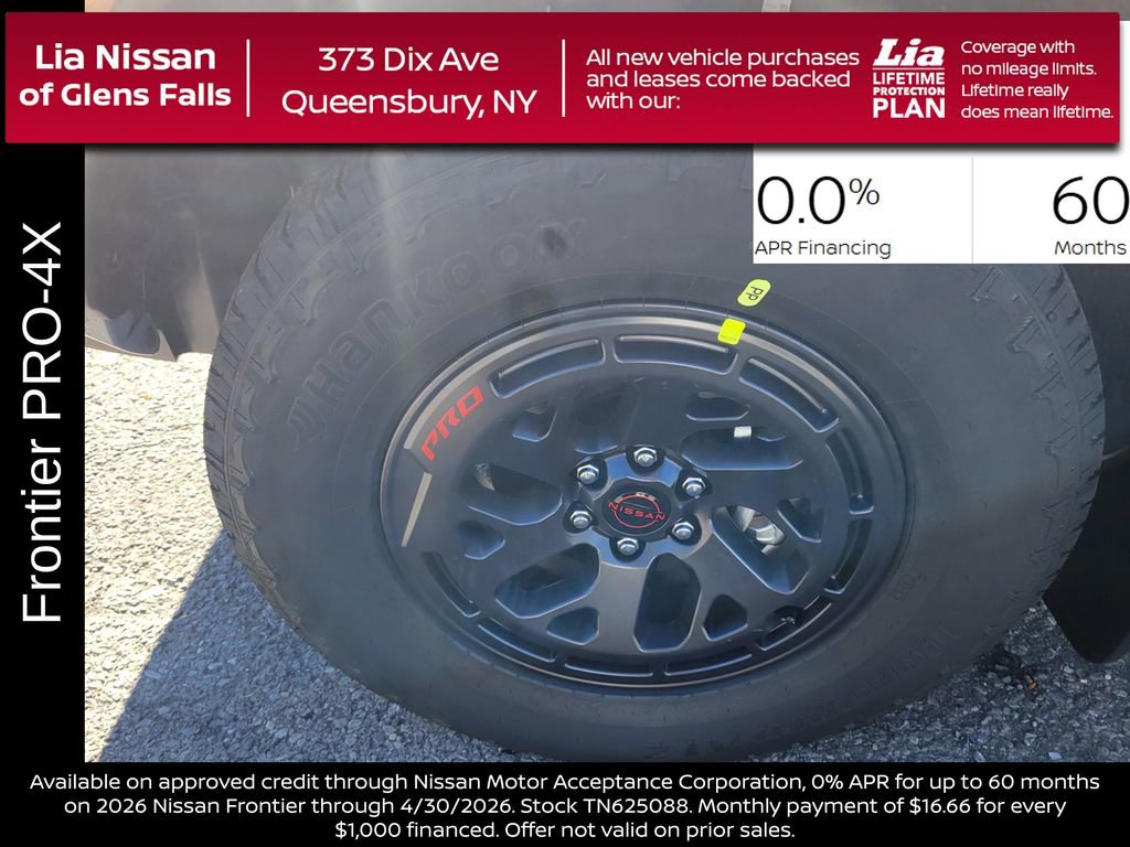 New 2026 Nissan Frontier PRO-4X w/ Pro Premium Package image 12