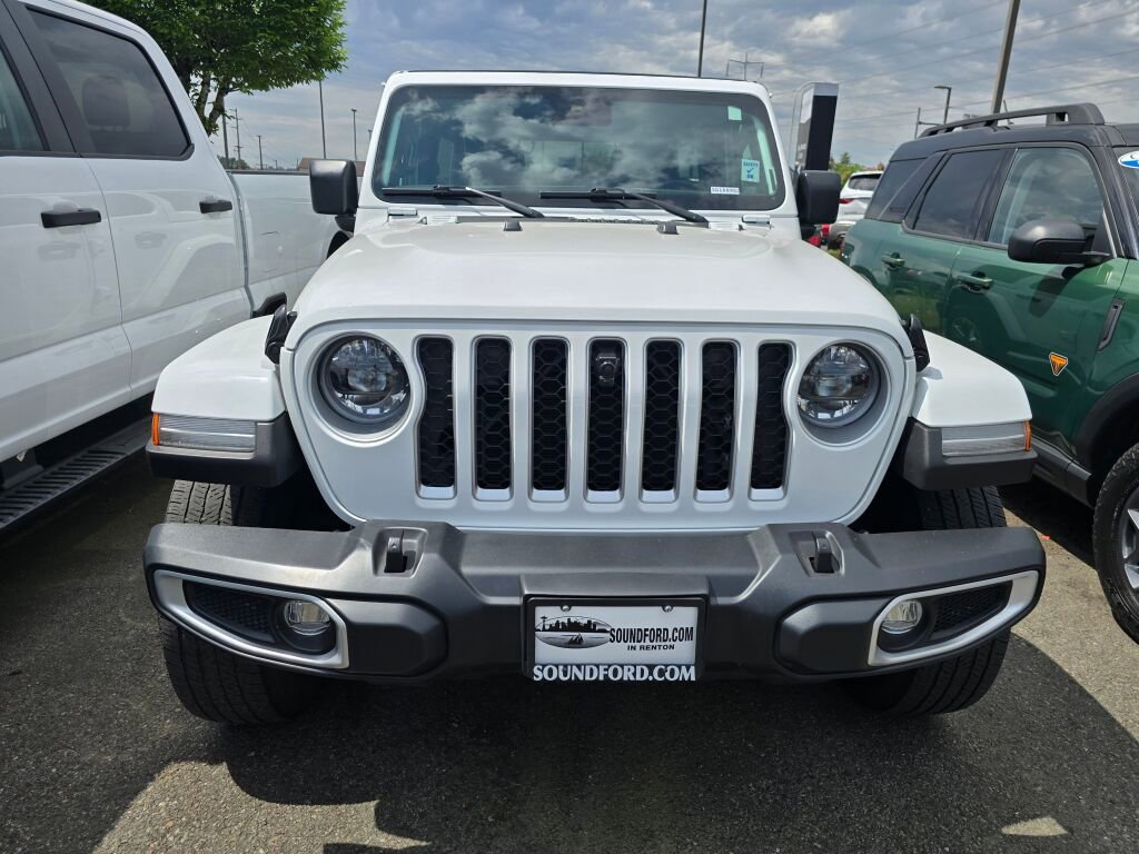 Used 2023 Jeep Wrangler Unlimited Sahara w/ LED Lighting Group AWD/4WD image 1