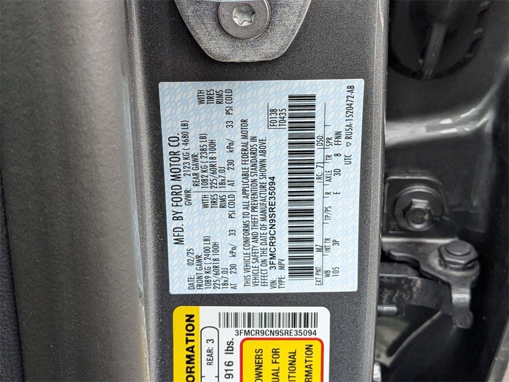 Used 2025 Ford Bronco Sport Outer Banks image 38