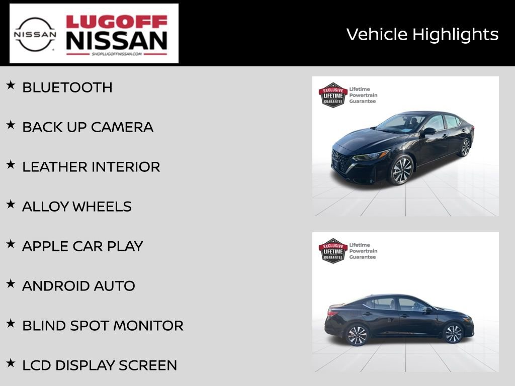 Certified 2025 Nissan Sentra SV w/ SV Premium Package image 3