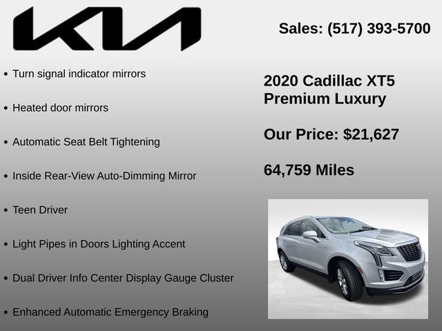 Used 2020 Cadillac XT5 Premium Luxury FWD image 20