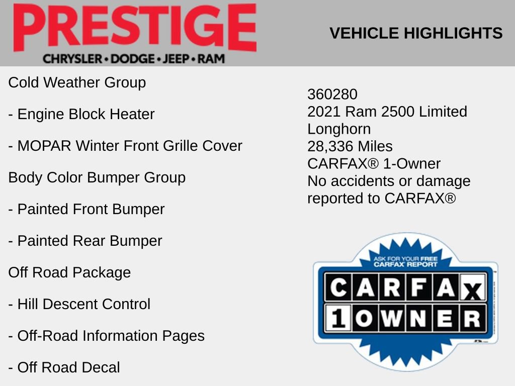Used 2021 RAM 2500 Limited AWD/4WD image 6