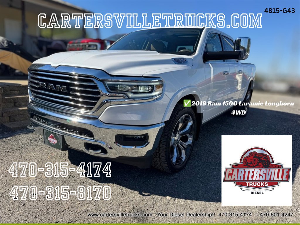 Used 2019 RAM 1500 Laramie Longhorn AWD/4WD image 1
